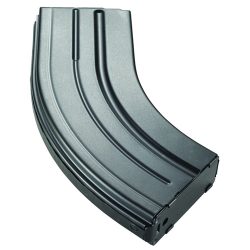 AR-15 MAGAZINE - BLACK W/ BLACK FOLLOWER, 7.62X39MM, 28/RD, STAINLESS STEEL