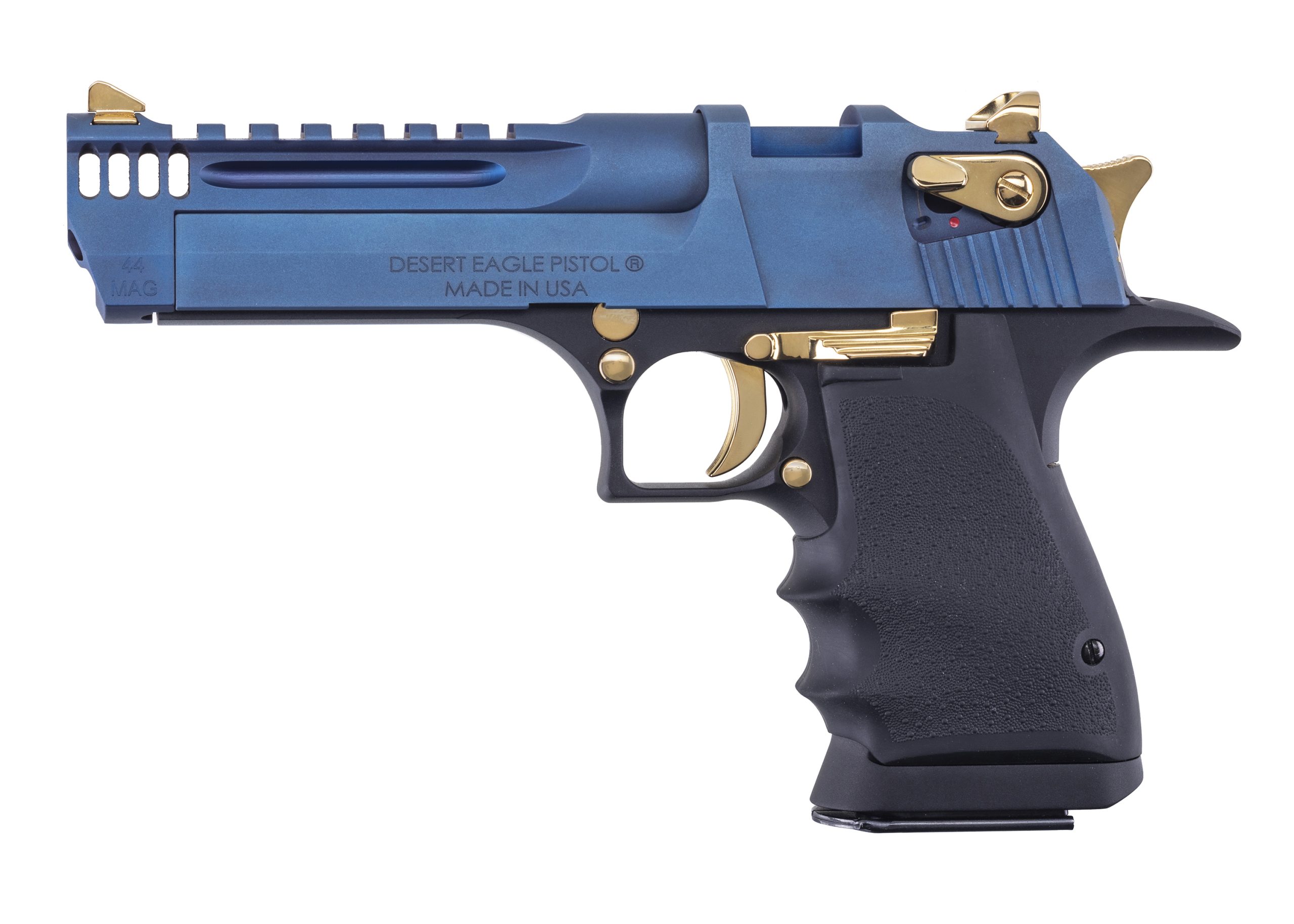 MR DESERT EAGLE 44MAG 5 BLK/CARBO BLUE - Magnum Research